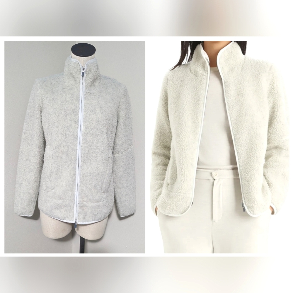 Icebreaker Realfleece Sherpa High Pile Wool Zip Jacket Small